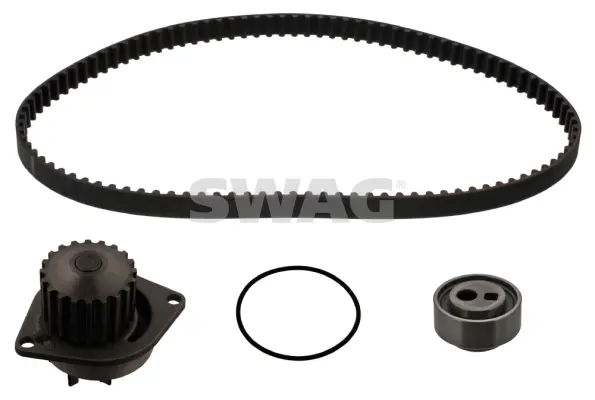 водна помпа- к-кт ангренажен ремък SWAG                