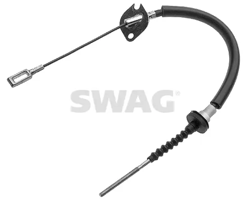 въжен механизъм, задействане на съединителя SWAG                