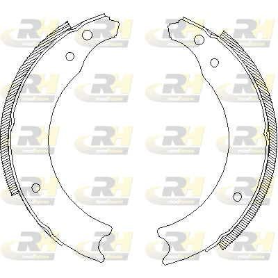 комплект спирачна челюст ROADHOUSE           