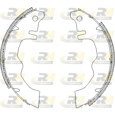 комплект спирачна челюст ROADHOUSE           