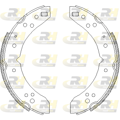 комплект спирачна челюст ROADHOUSE           