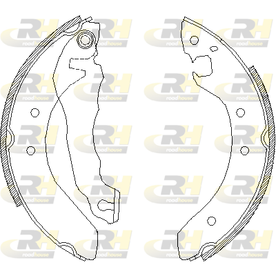 комплект спирачна челюст ROADHOUSE           