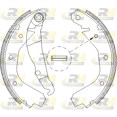 комплект спирачна челюст ROADHOUSE           