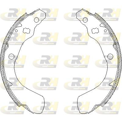 комплект спирачна челюст ROADHOUSE           