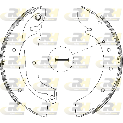 комплект спирачна челюст ROADHOUSE           