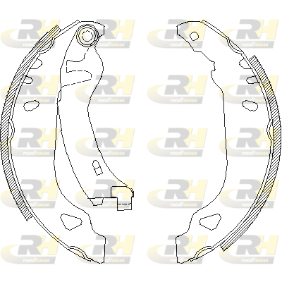 комплект спирачна челюст ROADHOUSE           
