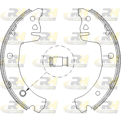 комплект спирачна челюст ROADHOUSE           