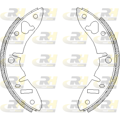 комплект спирачна челюст ROADHOUSE           