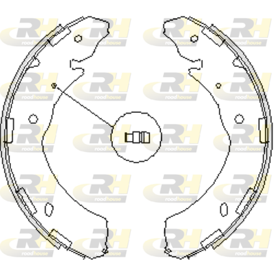 комплект спирачна челюст ROADHOUSE           