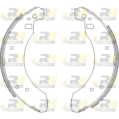 комплект спирачна челюст ROADHOUSE           