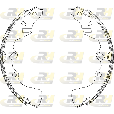 комплект спирачна челюст ROADHOUSE           