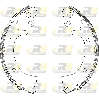 комплект спирачна челюст ROADHOUSE           