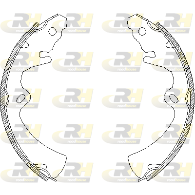 комплект спирачна челюст ROADHOUSE           