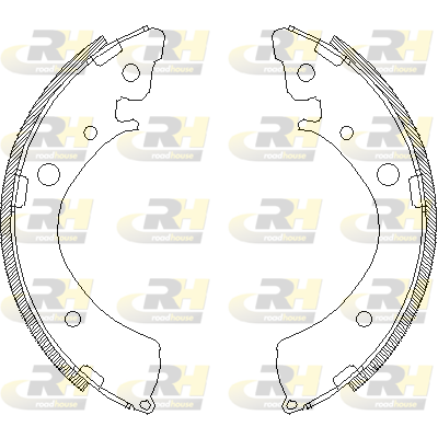 комплект спирачна челюст ROADHOUSE           