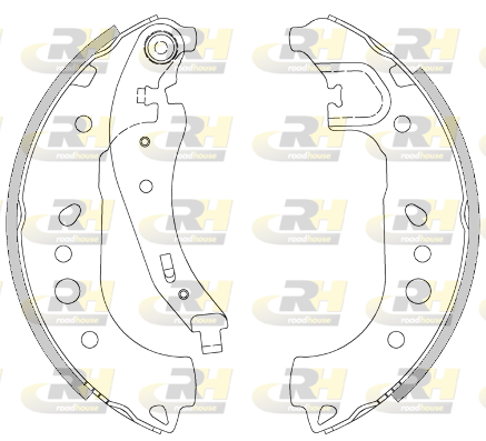 комплект спирачна челюст ROADHOUSE           