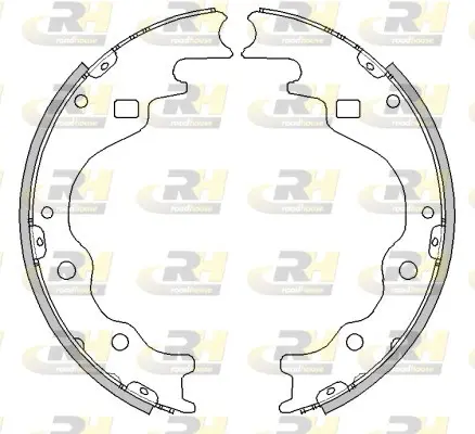 комплект спирачна челюст ROADHOUSE           