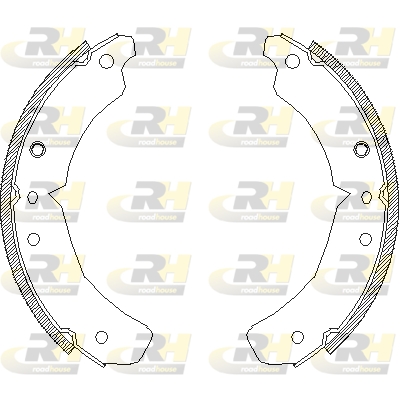 комплект спирачна челюст ROADHOUSE           