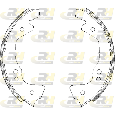 комплект спирачна челюст ROADHOUSE           