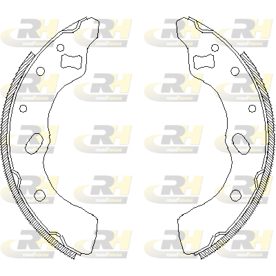 комплект спирачна челюст ROADHOUSE           