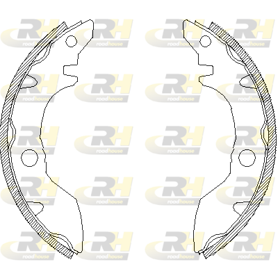 комплект спирачна челюст ROADHOUSE           