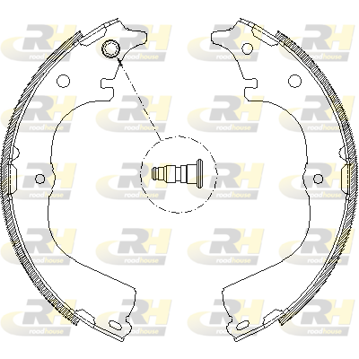 комплект спирачна челюст ROADHOUSE           
