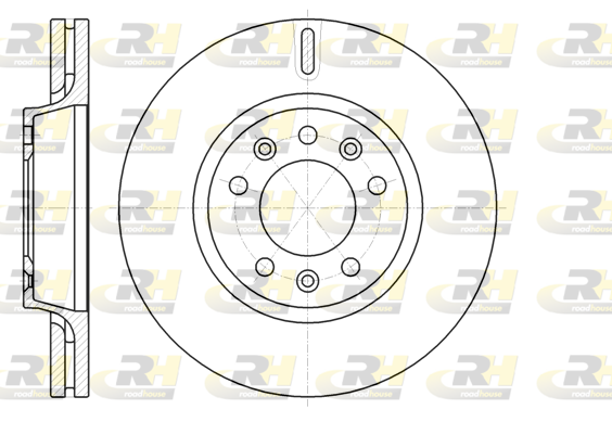 спирачен диск ROADHOUSE           