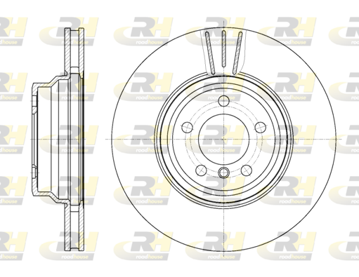 спирачен диск ROADHOUSE           