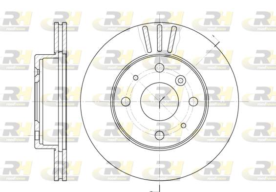 спирачен диск ROADHOUSE           