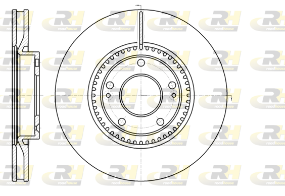 спирачен диск ROADHOUSE           