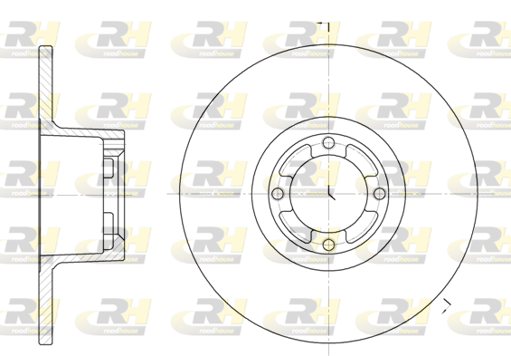 спирачен диск ROADHOUSE           