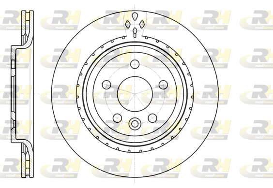 спирачен диск ROADHOUSE           