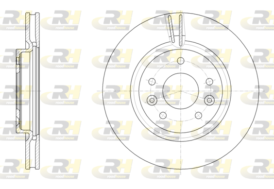спирачен диск ROADHOUSE           