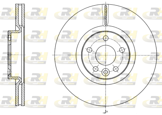 спирачен диск ROADHOUSE           
