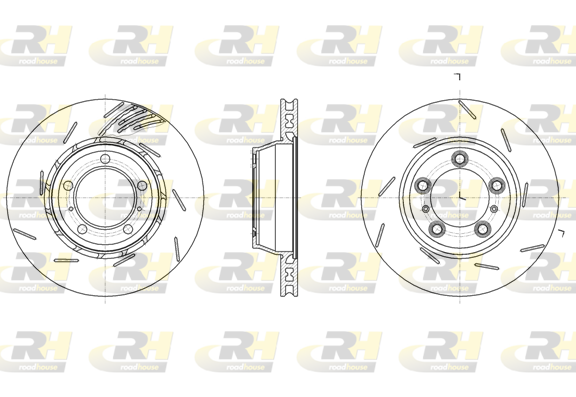 спирачен диск ROADHOUSE           