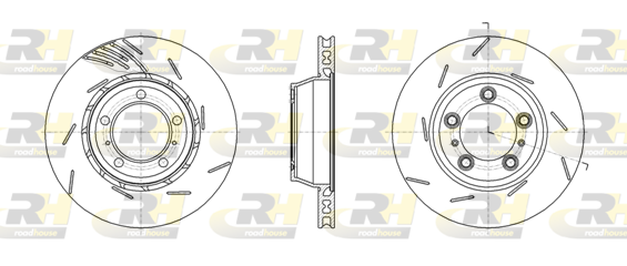 спирачен диск ROADHOUSE           