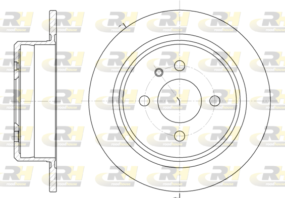 спирачен диск ROADHOUSE           