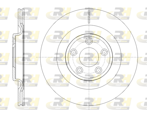 спирачен диск ROADHOUSE           