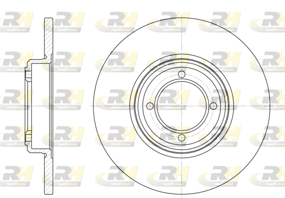 спирачен диск ROADHOUSE           