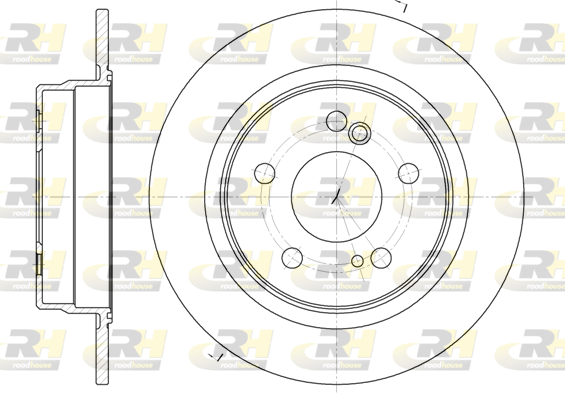 спирачен диск ROADHOUSE           