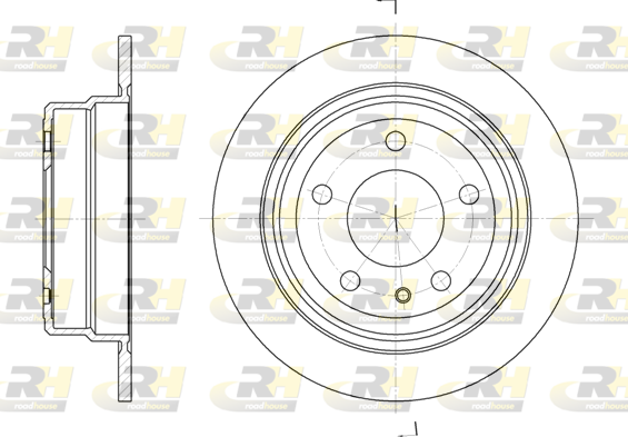 спирачен диск ROADHOUSE           