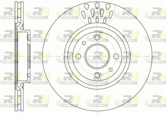 спирачен диск ROADHOUSE           