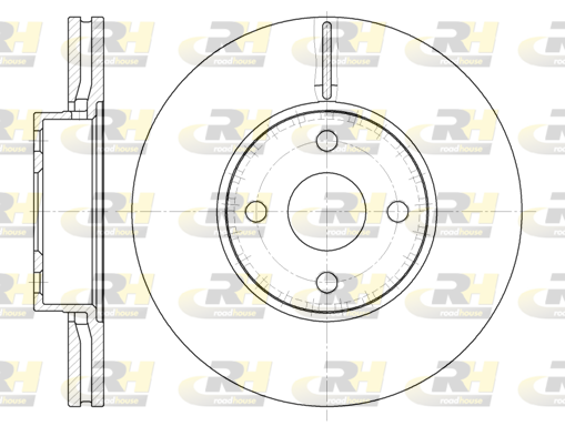 спирачен диск ROADHOUSE           