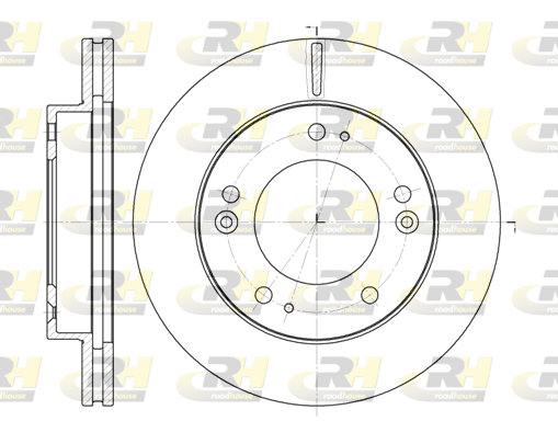 спирачен диск ROADHOUSE           