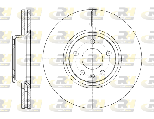 спирачен диск ROADHOUSE           