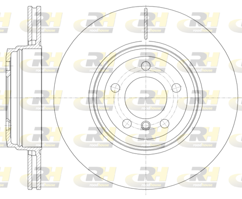 спирачен диск ROADHOUSE           