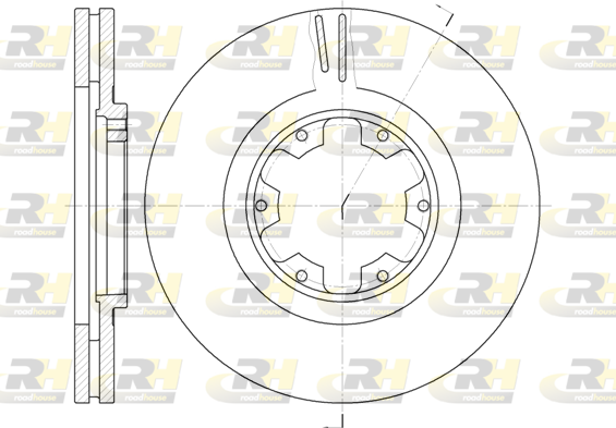 спирачен диск ROADHOUSE           