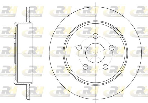 спирачен диск ROADHOUSE           