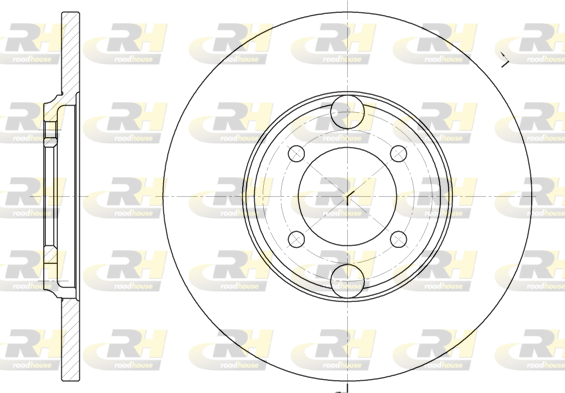 спирачен диск ROADHOUSE           