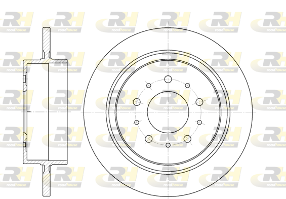 спирачен диск ROADHOUSE           