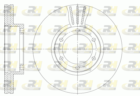 спирачен диск ROADHOUSE           